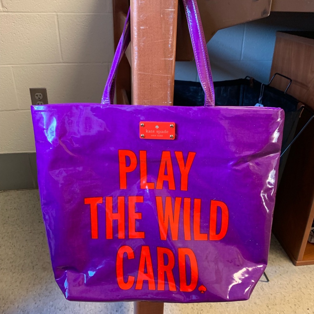 BOLD KATE SPADE GREAT STATEMENT TOTE